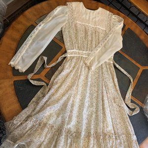 Gunne Sax by Jessica Vintage Dress 1980's